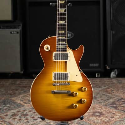 Gibson Custom Shop Limited Edition 1959 Les Paul Standard Reissue Murphy Lab Electric Guitar - Faded Peach Burst Heavy Aged with Hardshell Case image 4
