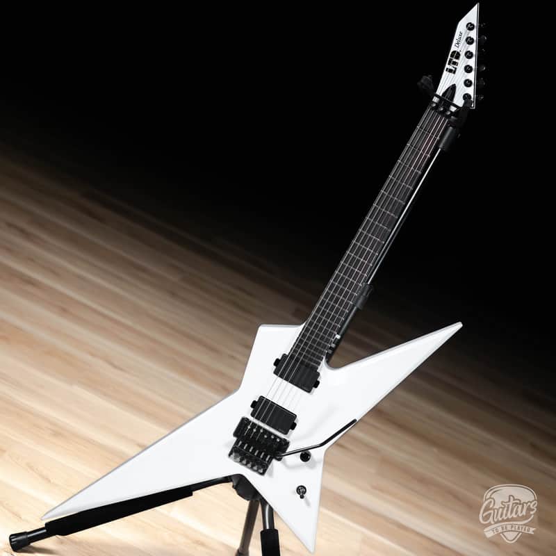 ESP LTD RS-1000 Random Star EMG Floyd Rose Guitar – Pearl White image 1