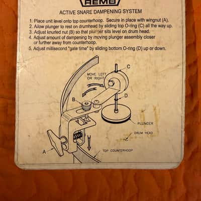 Remo Active Snare Dampening System - HK-2417-00 image 2
