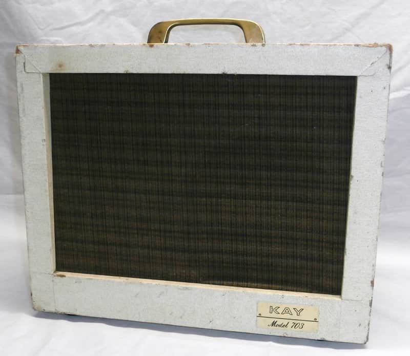 'Project' Vintage 1964 Kay 703-C All-Tube Guitar Combo Amplifier image 1