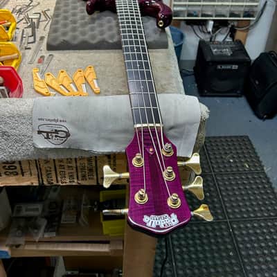 1992 Pedulla MVP-5 JJ 17.5mm, Violet image 3