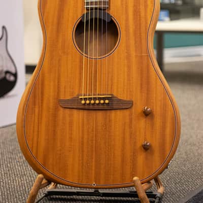 Fender Highway Series Dreadnought Mahogany Top 2023 - Present - All Mahogany image 2