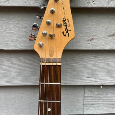 Fender  Squier Stratocaster *USA Electronics*  2010 - Vintage Sunburst image 4