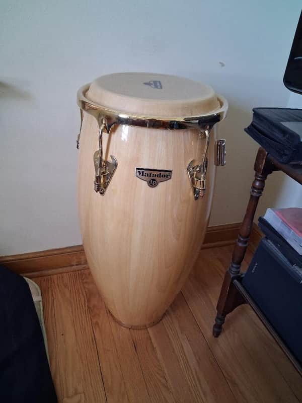 LP Classic Model Wood 11" Quinto Conga - Natural / Gold Hardware image 1