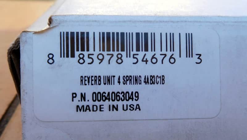 Accutronics Spring reverb for Fender Twin reverb amps image 1