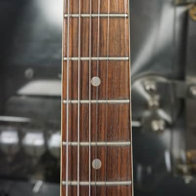 Hofner Red Rose Semi-Hollow Electric - Black Germany image 4