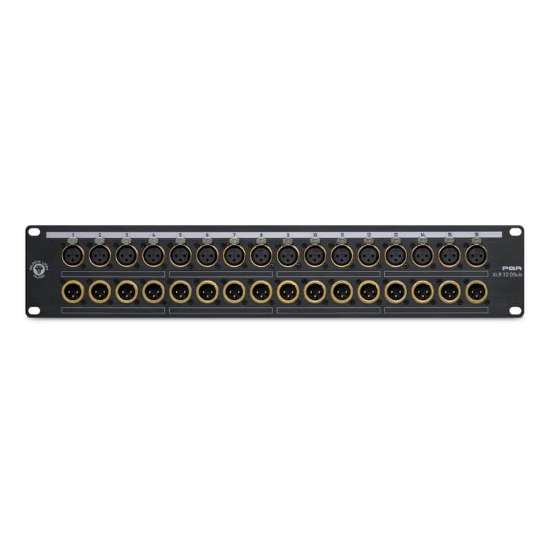 Black Lion Audio PBR XLR 32 D-Sub Patchbay image 1