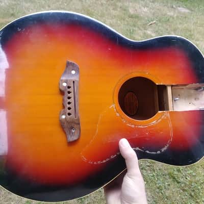 Mosrite Serenade Acoustic Guitar Body Vintage image 1