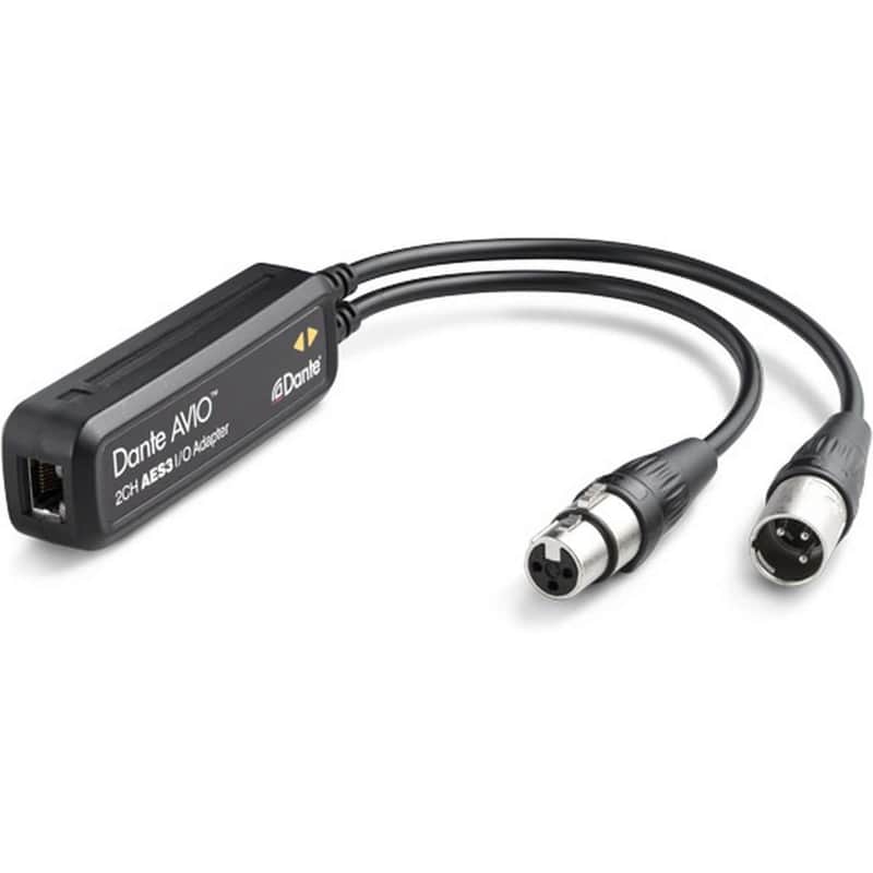 AUDINATE Dante AVIO 2-Channel AES3 I/O Adapter image 1
