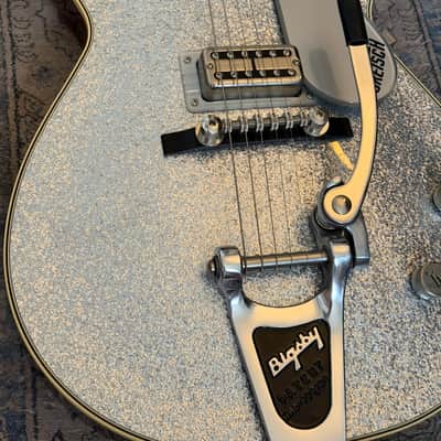 Gretsch G6129 Players Edition Jet Silver Sparkle image 3