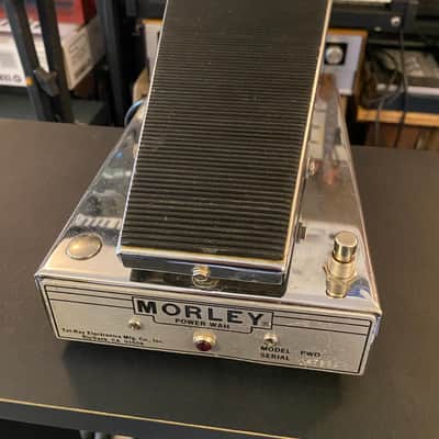 Morley Power Wah PWO 1970s - Silver image 1