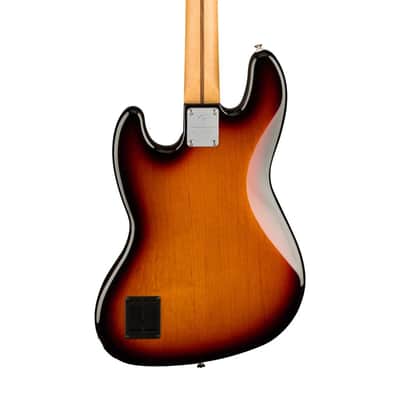 Fender Player Plus Jazz Bass Guitar, PF FB, 3-Color Sunburst image 4
