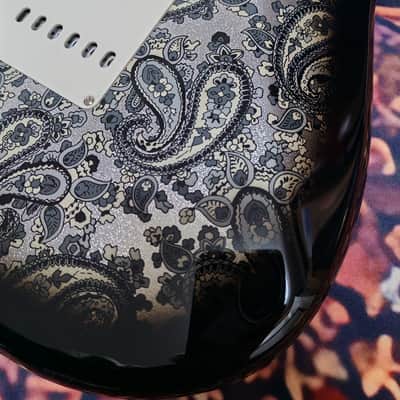 *NEW IN BOX* 2025 Fender Japan Limited Edition Stratocaster Black Paisley - MIJ JD25 - low tariffs image 13
