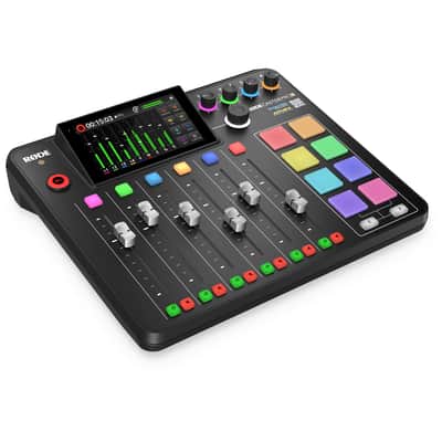 RODE R��DECaster Pro II Integrated Audio Production Studio, Black image 4