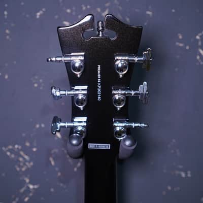D'Angelico Premier SS Semi-Hollow Single Cutaway - Black Flake image 7