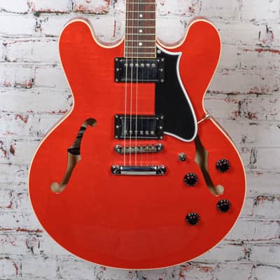 Heritage - H-535 Semi-Hollow - Electric Guitar Transparent Cherry w/HSC 7lbs 13oz USED image 1