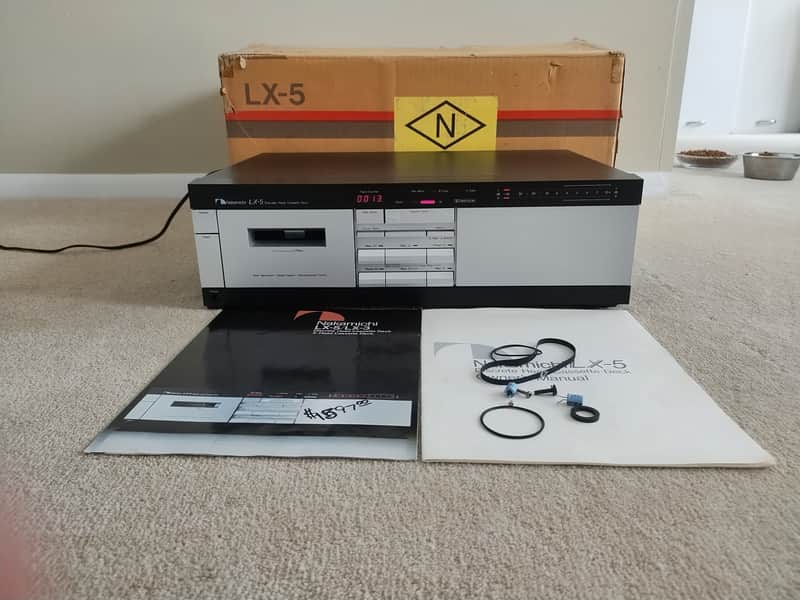 Nakamichi LX-5 3 Head Cassette Deck Serviced MEMORIAL DAY SALE image 1