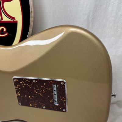 Parts Warmoth Alder body + 2022 Fender American Professional II neck Stratocaster Guitar with Case - Fire Mist Gold image 13