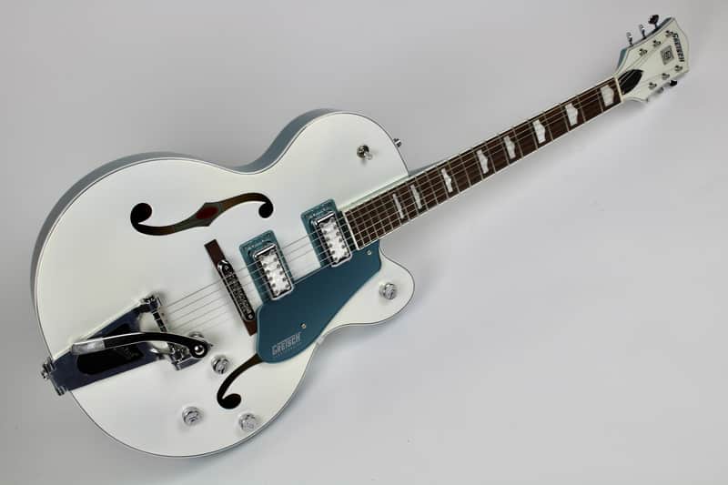 Gretsch G5420T-140 Electromatic 140th Double Platinum Edition Single-cut Hollowbody 2-tone Pearl Platinum/Stone Platinum 2023 (2506170574) image 1