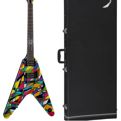 Dean Michael Schenker Kaleidoscope V Guitar with Hardshell Case image 1