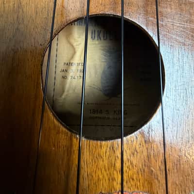 Kamaka Hawaii Pineapple Soprano 6265 Late 1930’s- early 1940’s  - Gloss image 12
