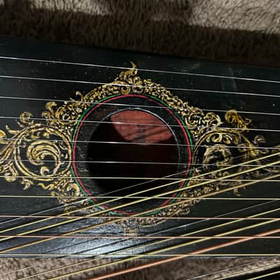 Harp-O-Chord Harp-zither 1899-1904 Black and gold image 24