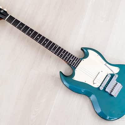 1967 Gibson SG Melody Maker I Vintage Guitar Pelham Blue w/ Case image 12