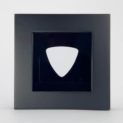 3" x 3" Double Sided Guitar Pick Display, BLACK #346 Triangle Bass Shape image 9