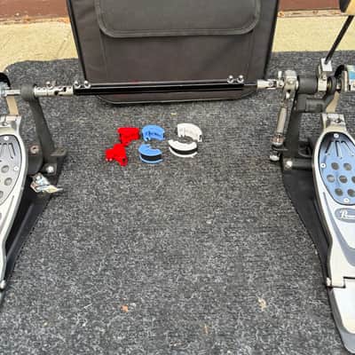 Pearl P2002C PowerShifter Eliminator Strap-Drive Double Bass Drum Pedal 2010s - Chrome / Black image 2