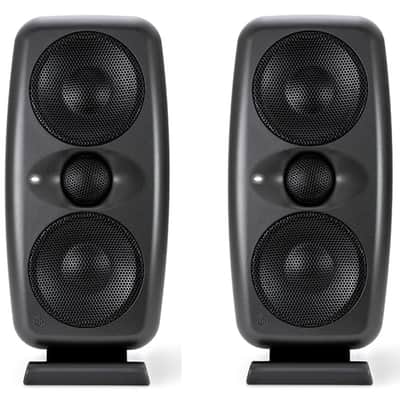 IK Multimedia iLoud MTM mkII Studio Monitor Pair (Black) - Open Box image 1