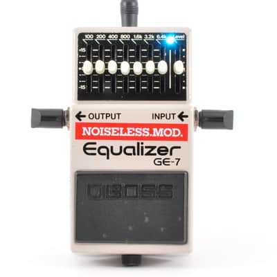 Boss GE-7 Modified Noiseless Equalizer Made In Taiwan 1995 PSA.OK Guitar Effects Pedal UsedJ From Japan #DH47870 image 7
