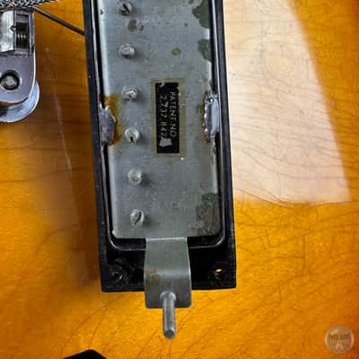 Epiphone Riviera from 1967 converted to stoptail with case image 10