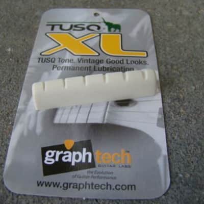Graph tech TUSQ XL guitar nut BQL-6060 white fits Epiphone Les Paul image 1