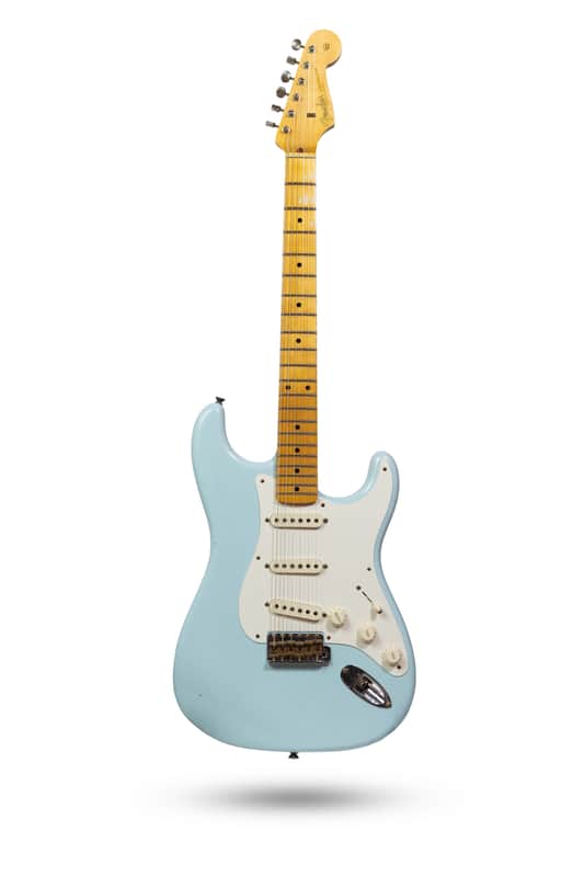 Fender Custom Shop LTD '57 Stratocaster Journeyman Relic - Faded Sonic Blue image 1