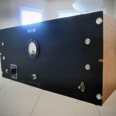 Western Electric Tube Vintage Amp Mono Power Amp Super Rare (2) Raytheon 2A3s Circa-1940s-Black Face Wooden Sides image 1
