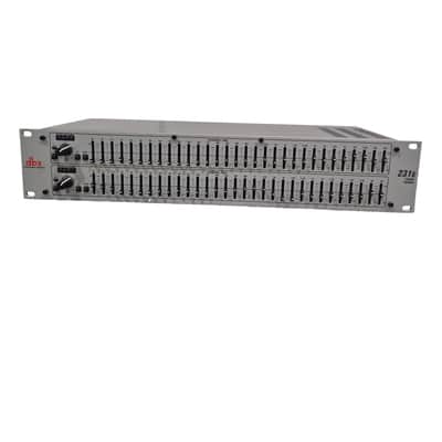 Immagine dbx 231S - Dual Channel Graphic Equalizer - Silver - Excellent w/ Original Box & Manuals - 1