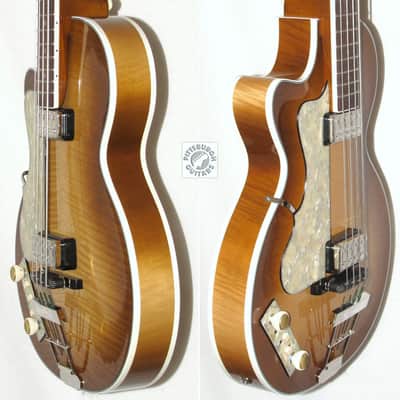 Rare Hofner 500/2-L-O Club Bass, Left-Handed, B-Stock, German-Made, w/COA, OHSC, & Pro Set Up! image 8