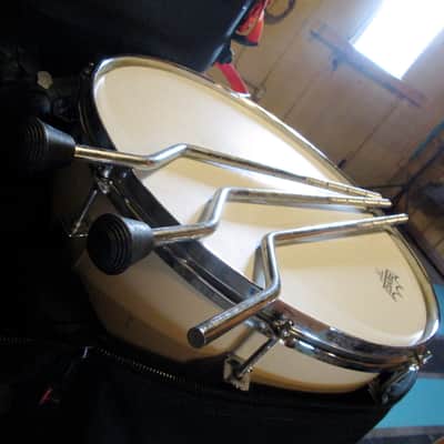 Tama Rockstar 16x16" vintage floor tom Drum circa 1985/95 Off White image 5