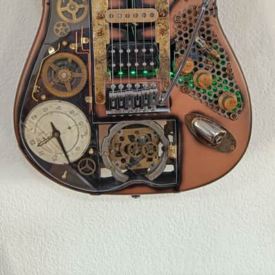 Martper Guitars Boutique Custom Shop Frankenstein SteampunkI II 2022 image 21