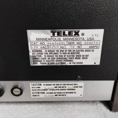 Telex CD4 high speed cassette duplicator in very good condition - 1970's image 3
