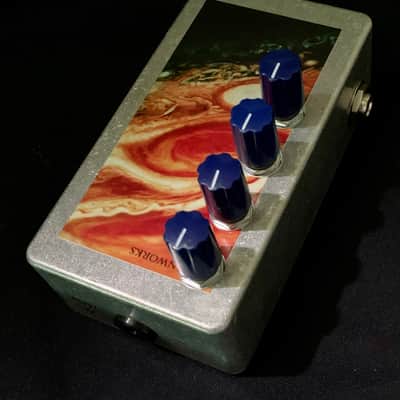 Saturnworks 4 Channel 4:1 Active Mixer Pedal for Guitar + Bass + Keyboard + More - Handcrafted in California image 2