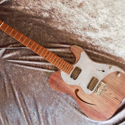 Build to order GB Liuteria Traditional Tele Semi Hollow Custom shop - grape marc image 10