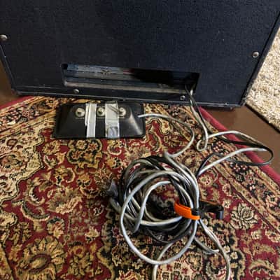 Gretsch 7154 Nashville 1969 Amplifier Combo Baldwin Era - Black Tolex and Brown + Gold Grille image 6