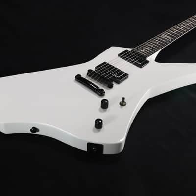ESP-LTD Snakebyte Signature Series James Hetfield Electric Guitar with Case, Snow White USED 577 image 3