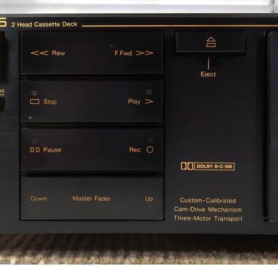 1985 Nakamichi BX-125 Stereo Cassette Deck New Belts & Serviced 05-15-2025 Clean and Excellent Condition #439 image 2