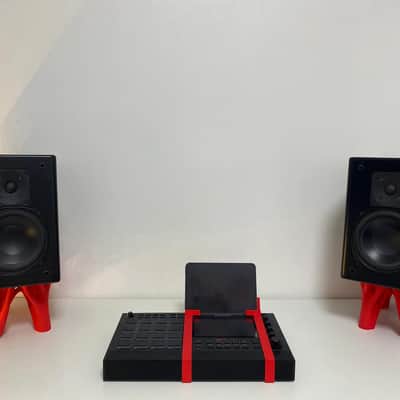 3D-Printed Speaker Stands (Set of 2) – Generative Design Inspired by Organic Structures for Modern Studio Setup image 3