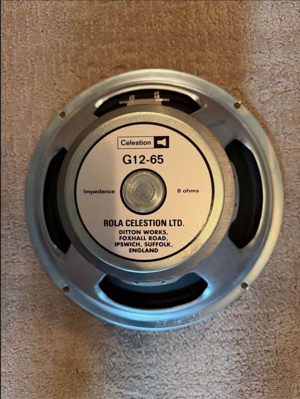 Celestion Heritage G12-65 12" 65-Watt 8 Ohm Speaker 2019 - Black image 1