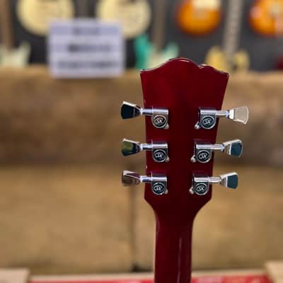 SX Guitars SE4SK TWR (SG Style) Pack Wine Red image 3