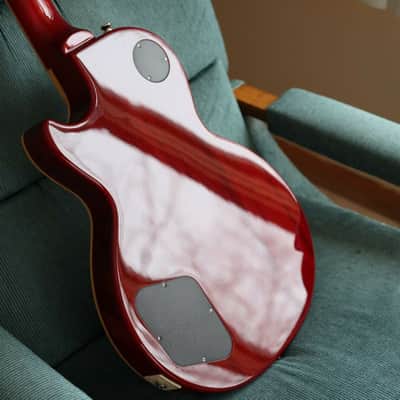Epiphone Les Paul Standard Plus Top PRO 2012 - 2019 - Cherry Burst UPGRADED image 4