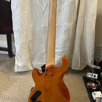 Cort Rithimic V NAT Walnut Burl Top 5-String Bass - w/Sadowsky Preamp image 5